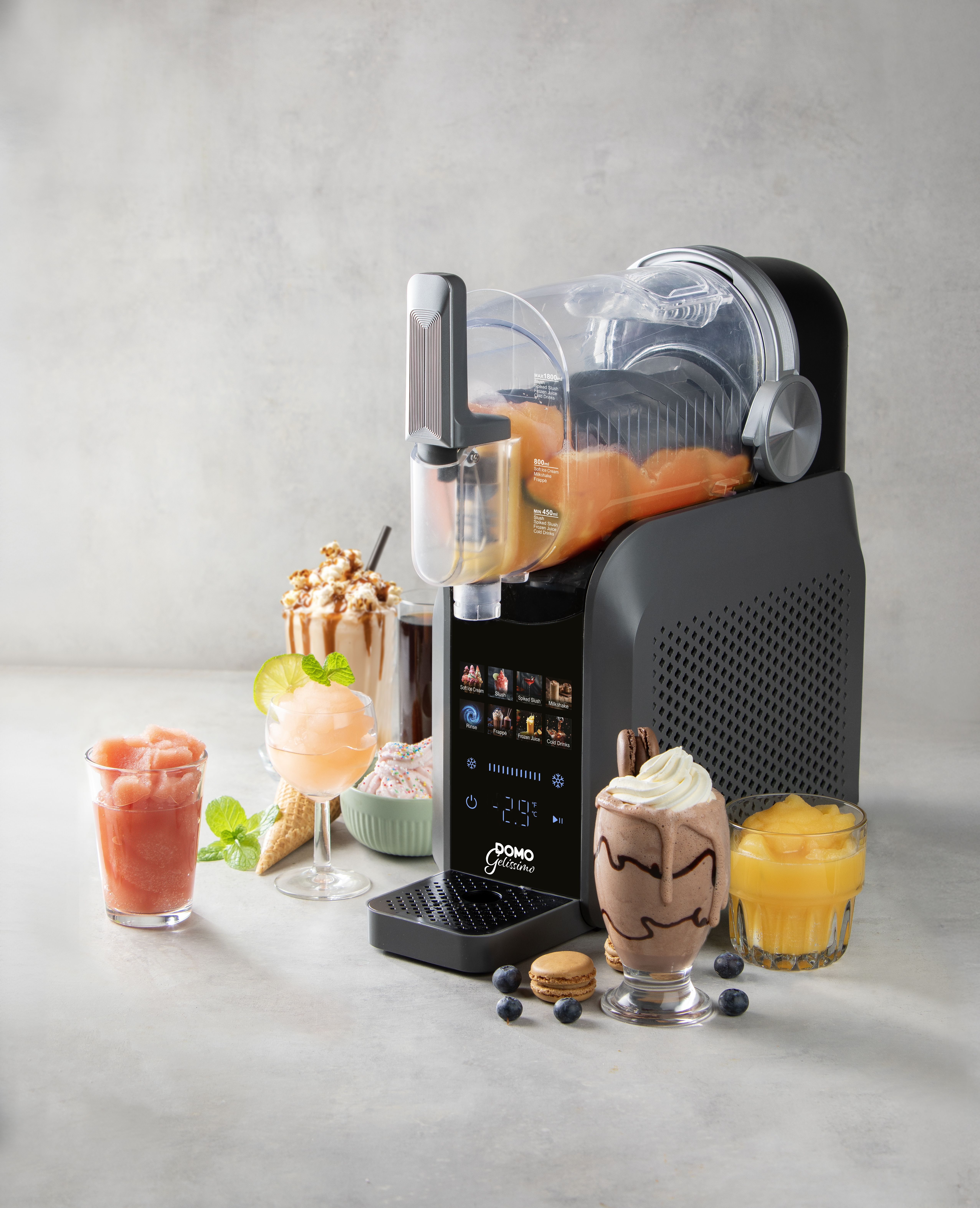 Výrobník ľadovej drte - Slush maker GELISSIMO - DOMO DO9308I 6